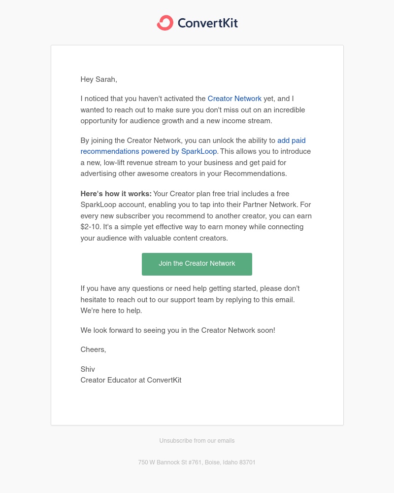 Kit - How would you like to earn $2-10 for every new subscriber to your newsletter?
