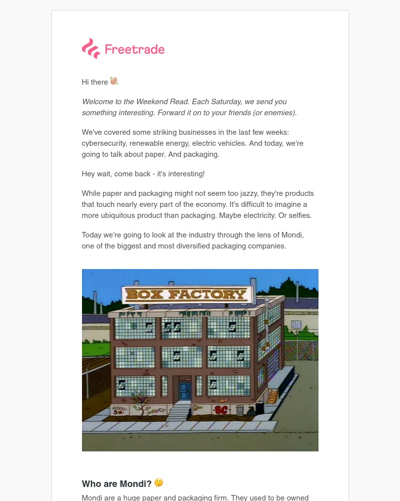 Freetrade - Into the woods