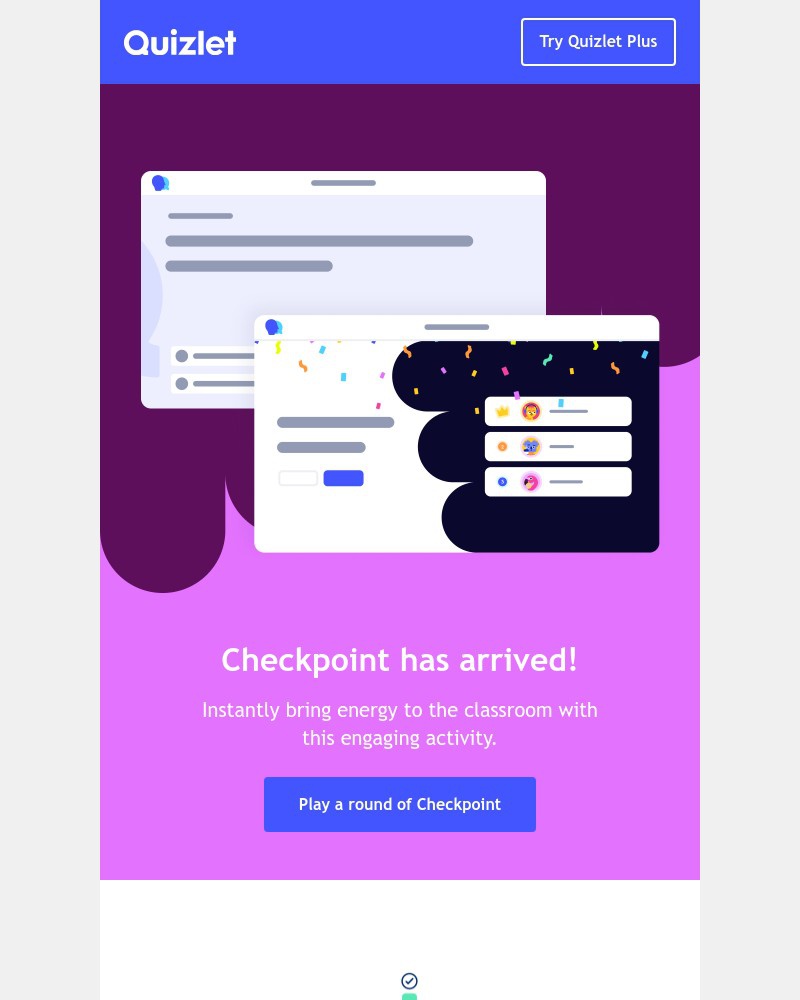 Quizlet - Introducing a new member of the Quizlet Live family 👋