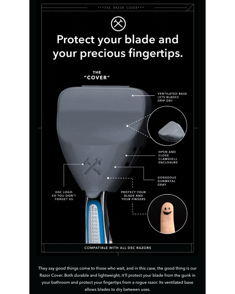 Dollar Shave Club - Introducing: The Razor Cover