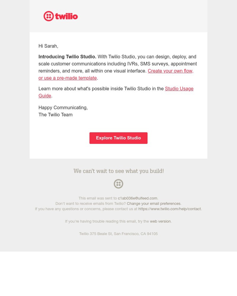 Twilio - Introducing Twilio Studio