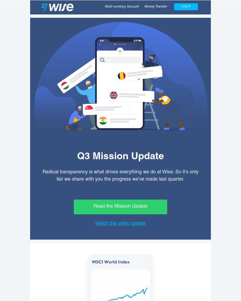 Wise - Invest your money with Assets + other Q3 updates