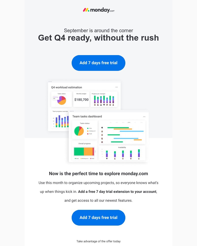 Monday - is work quiet at the moment? ⛱