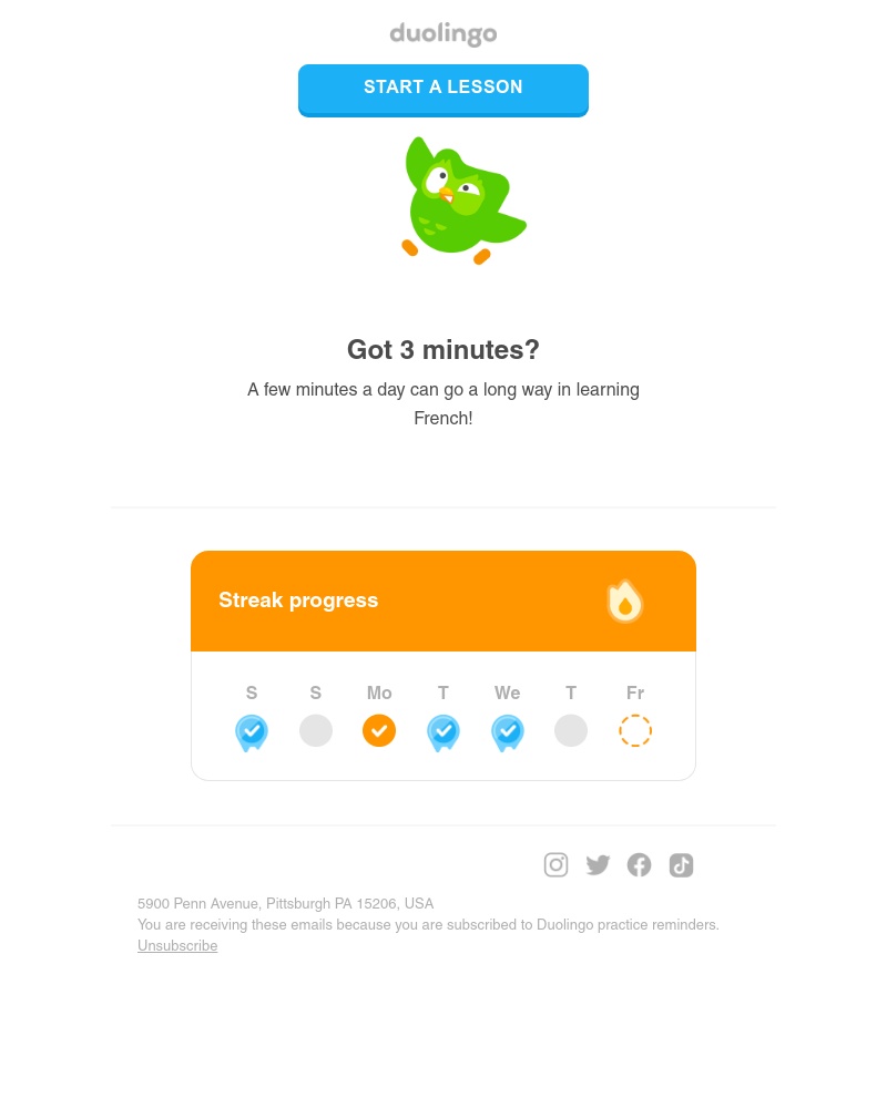Duolingo - 🥺 It’s been 4 days…