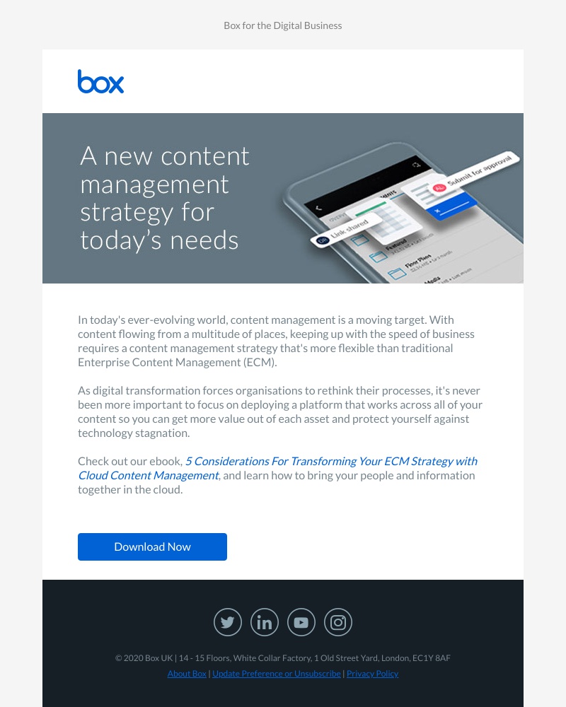 Box - It's time to rethink your content strategy