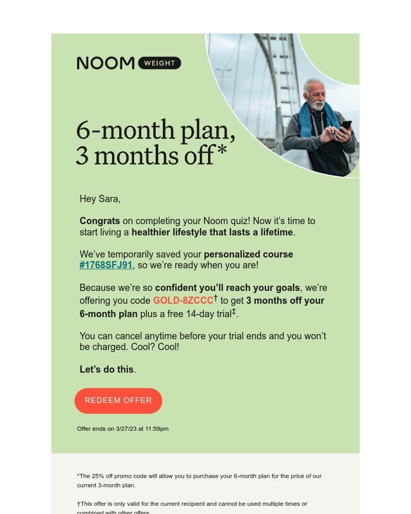 Noom - It's your lucky day 🌈