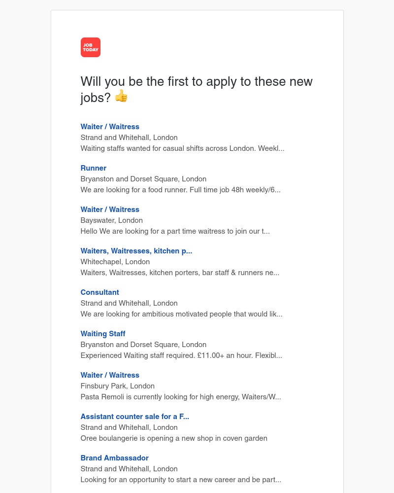 Job Today - Job Alert ✅