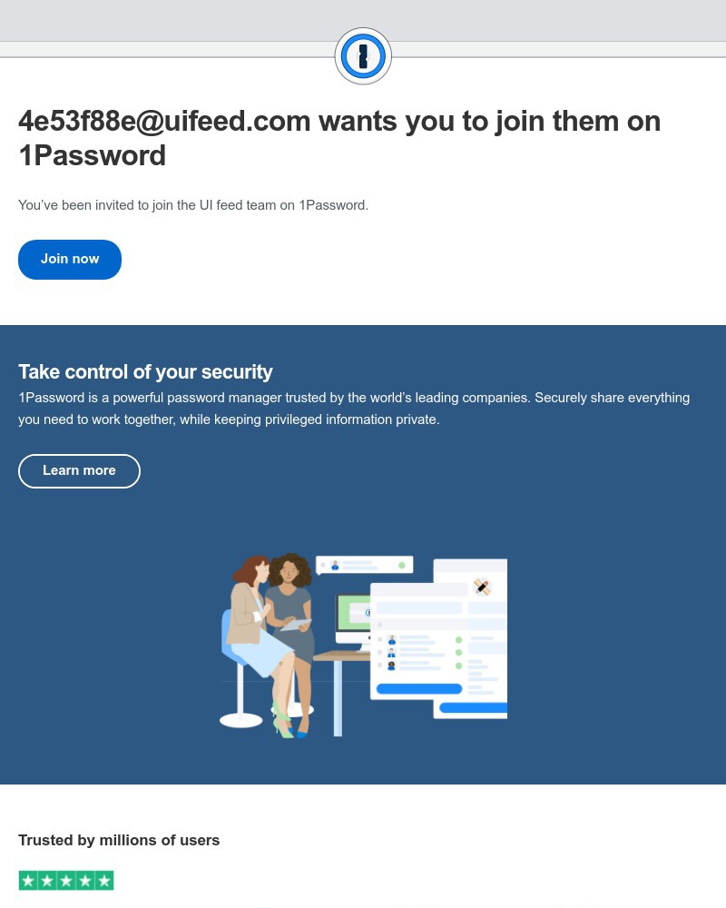1Password - Join 4e53f88e@uifeed.com on 1Password