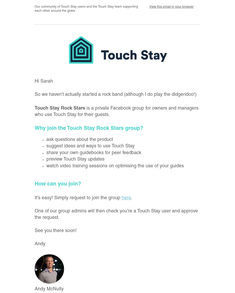 Touch Stay - 🎤 Join the Touch Stay Rock Stars