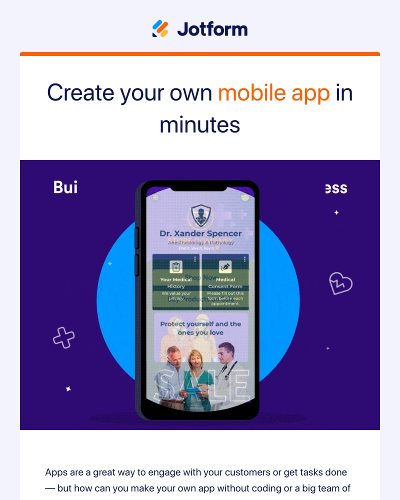 Jotform - Jotform Apps: Create your own app with no coding