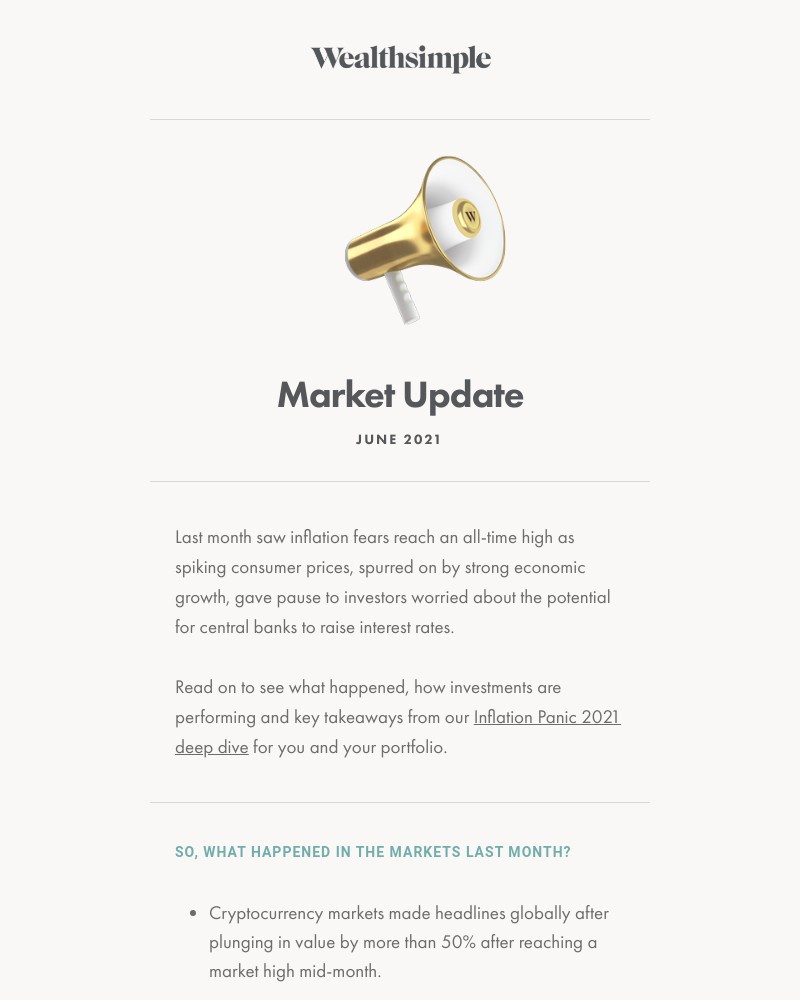 Wealthsimple - June Market Update