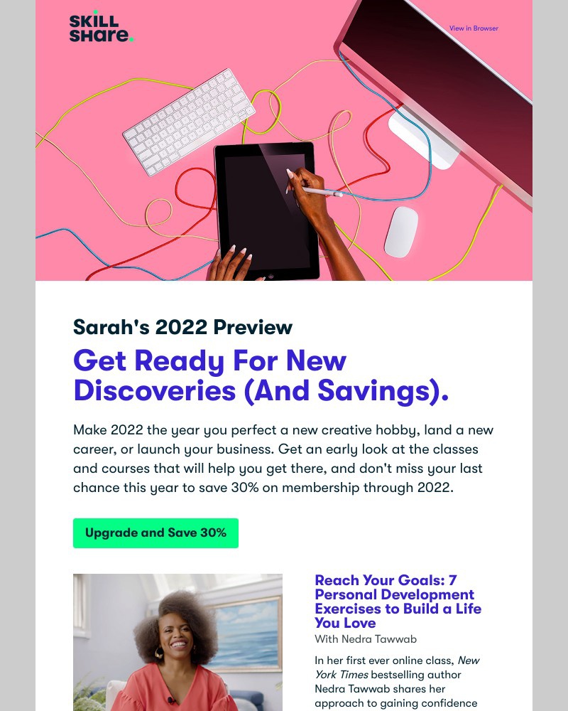 Skillshare - Just For You! (2022 Preview)