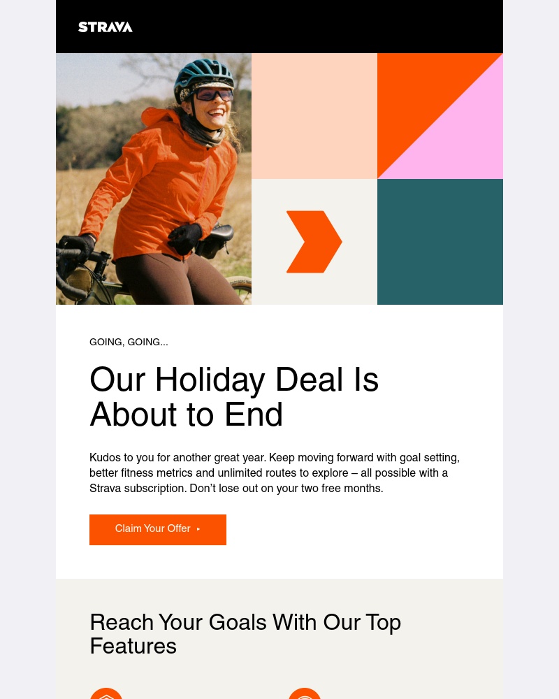 Strava - ⏰ Last chance at two free months