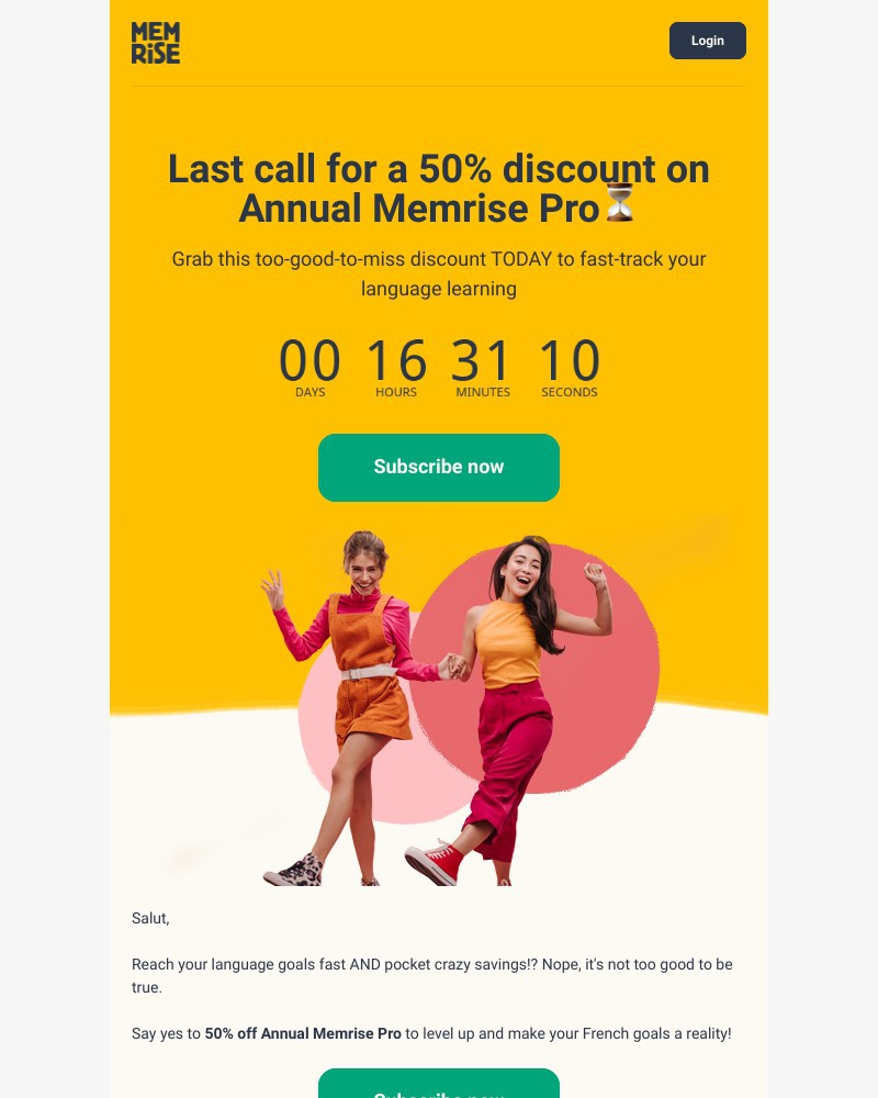 Memrise - π¨ LAST DAY of our Flash Sale