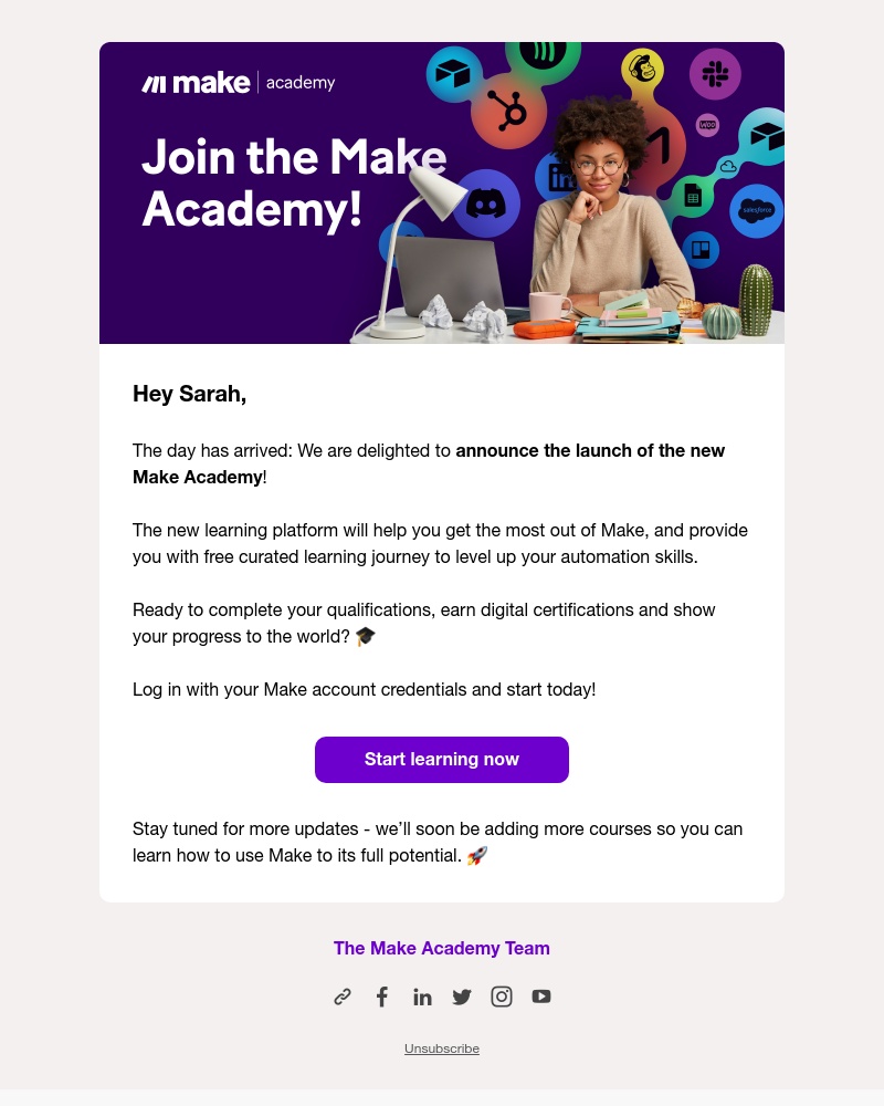 Make.com - Learn automation like a pro! 🎓 Introducing the new Make Academy