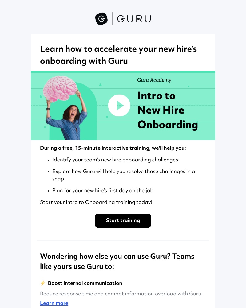 Guru - Learn how to onboard new hires with Guru