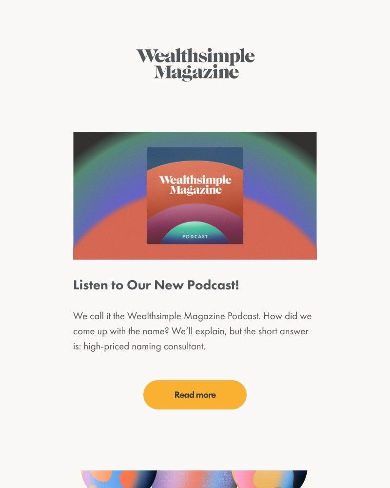 Wealthsimple - Listen to Our New Podcast!
