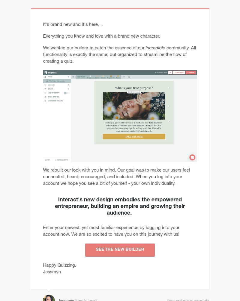 Interact - made by Interact, designed by you