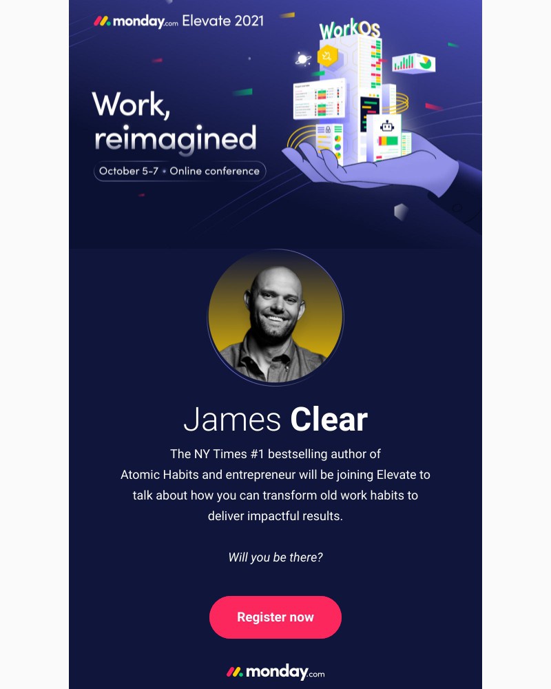 Monday - Meet Elevate’s keynote speaker!