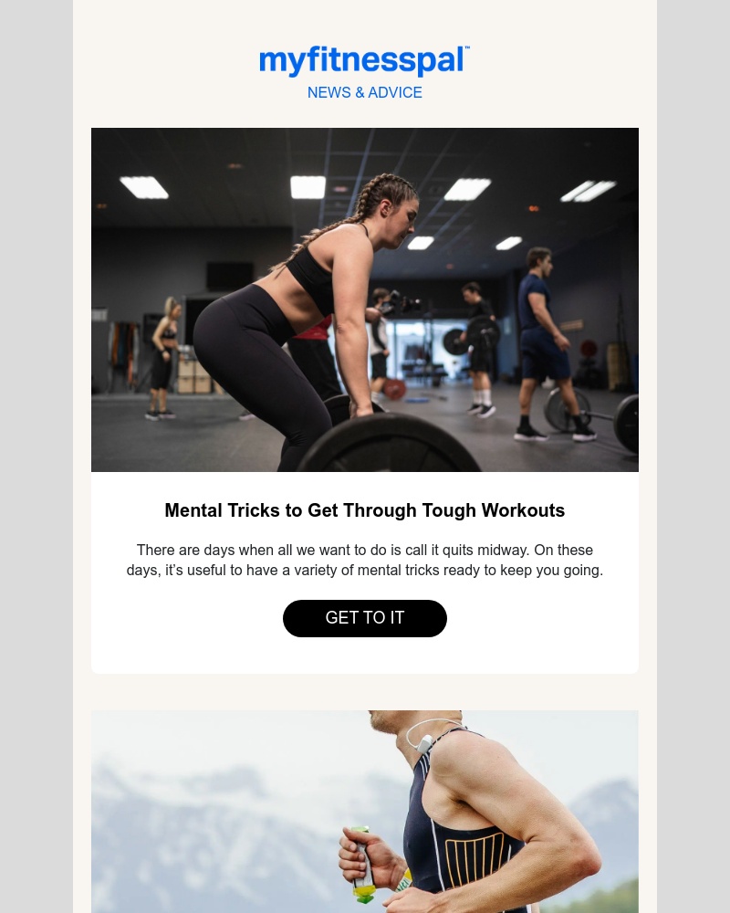 MyFitnessPal - Mental Tricks to Get Through Tough Workouts