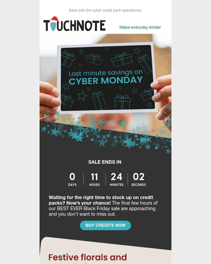TouchNote - Missed out on Black Friday? 😭