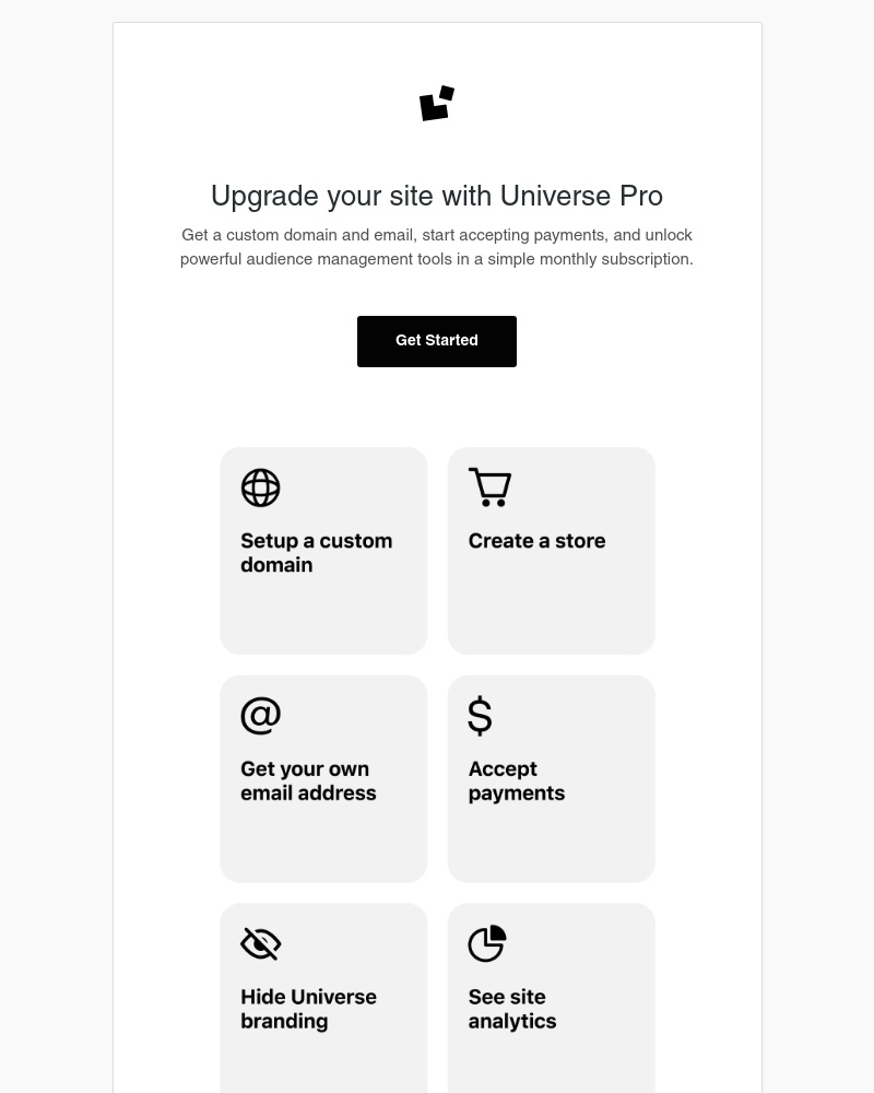 Universe - Monthly subscriptions are back