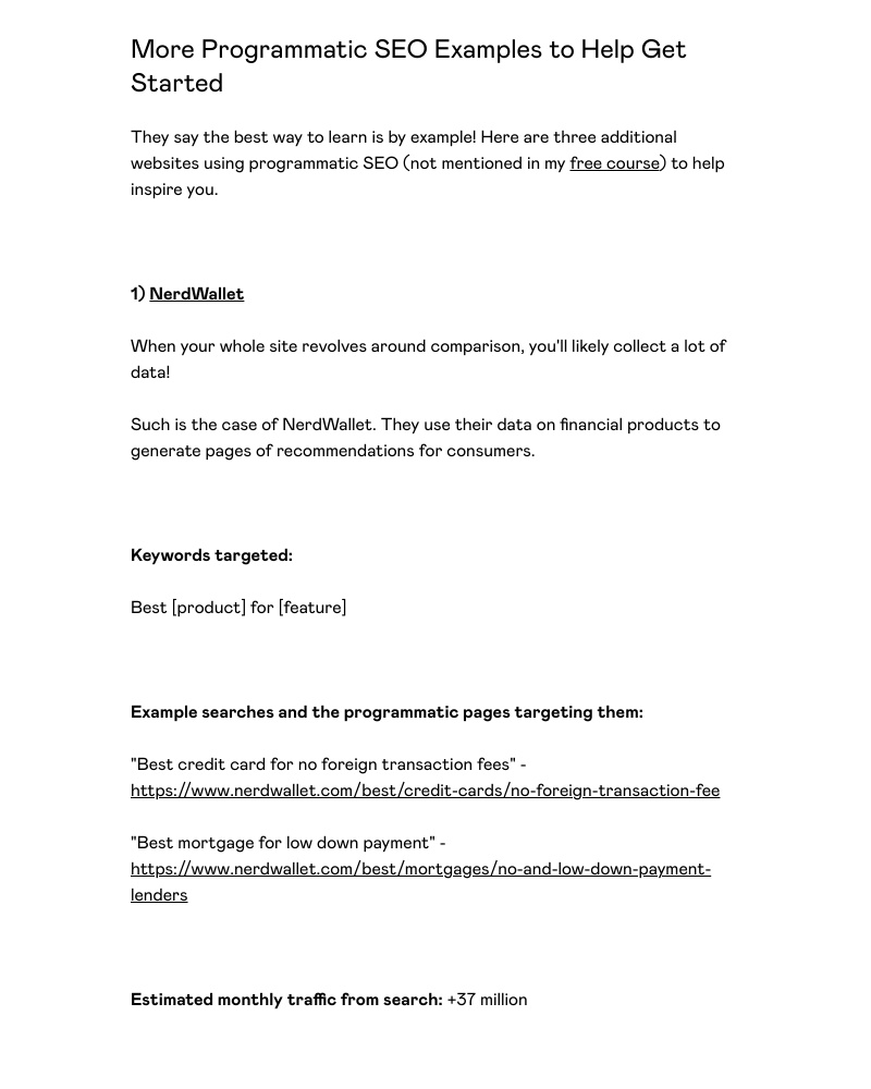 Gumroad - More Programmatic SEO Examples to Help Get Started