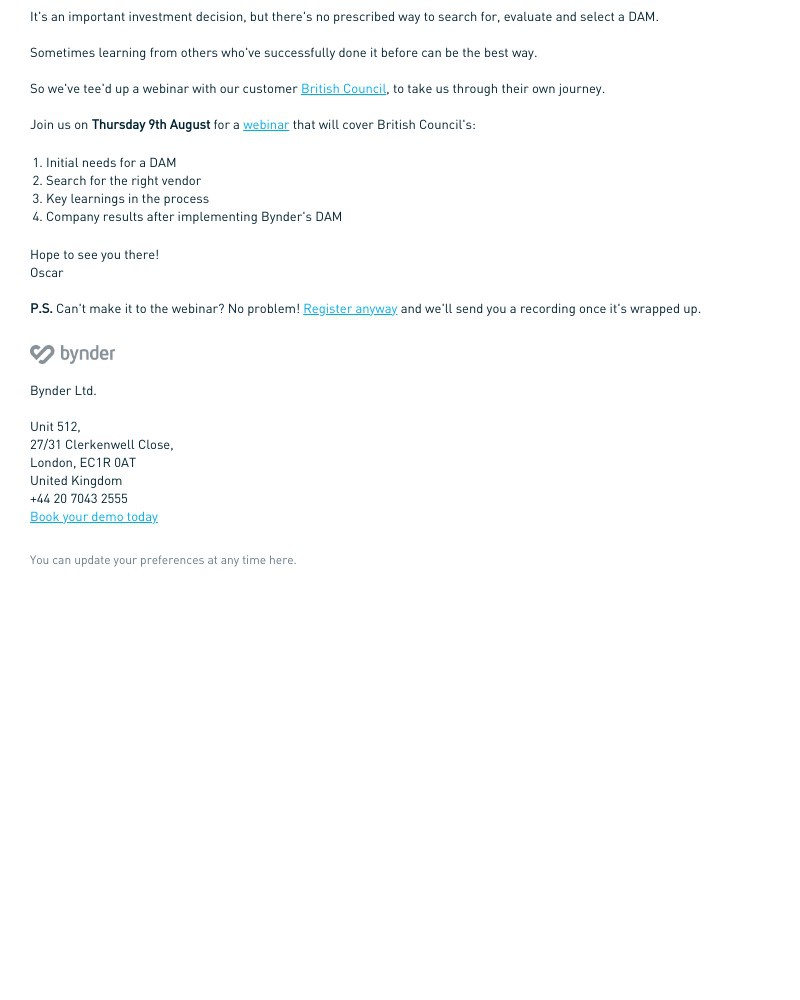 Bynder - Need a blueprint for investing in DAM?