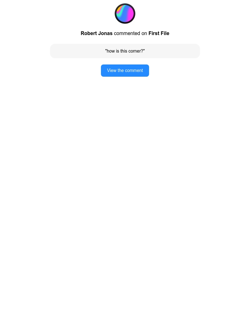 Spline - New comment was created on your file!