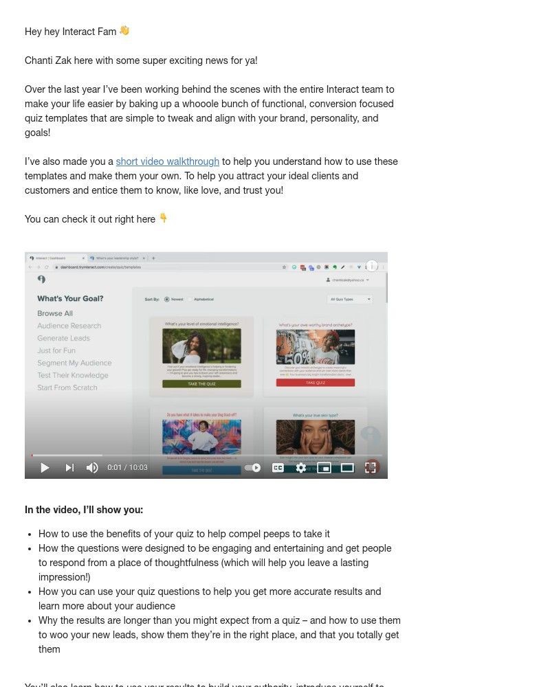 Interact - 🎉New *conversion focused* templates alert!! 🎉