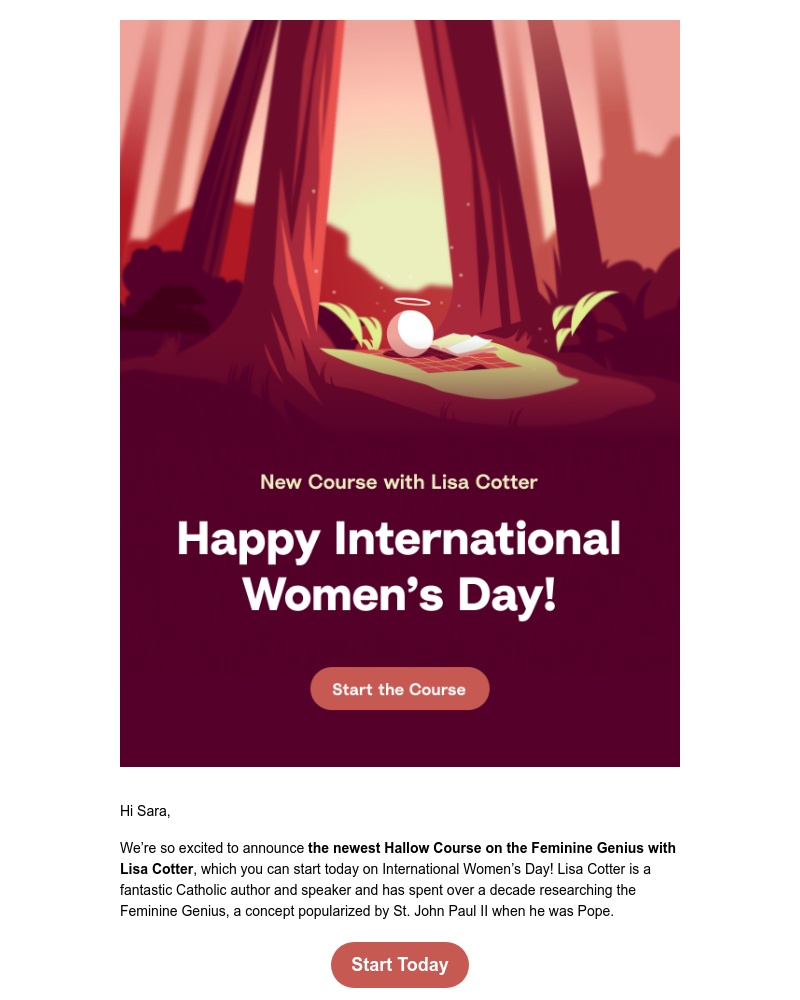 Hallow - New Course: Feminine Genius