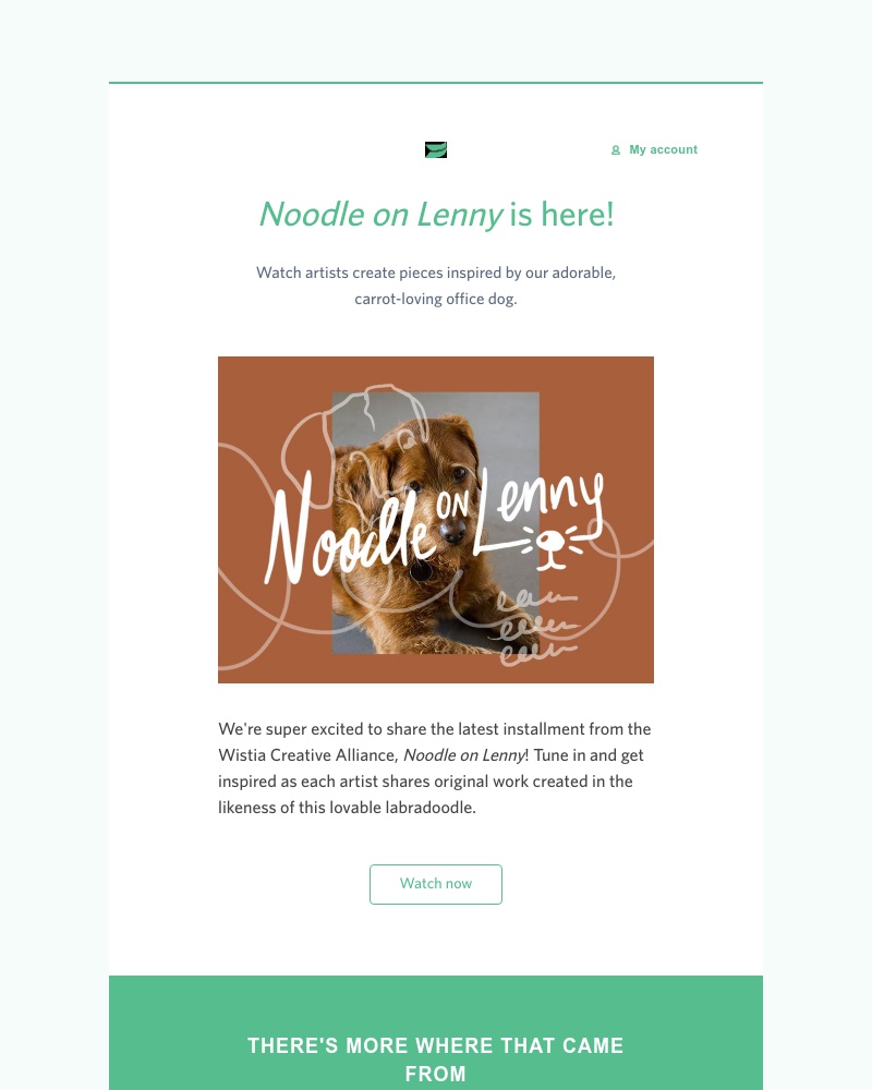 Wistia - New from the Wistia Creative Alliance! πΆ