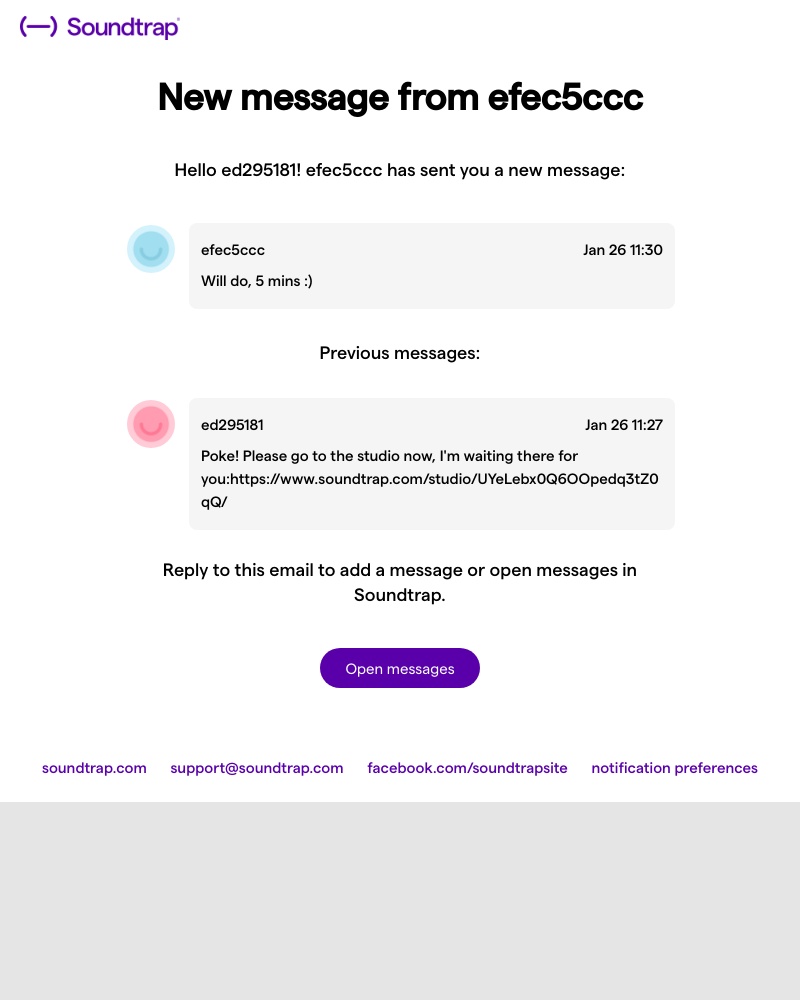 Soundtrap - New message from efec5ccc