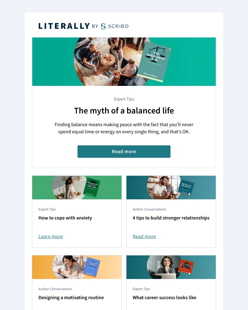 Scribd - New year, new you (thanks to these short reads)