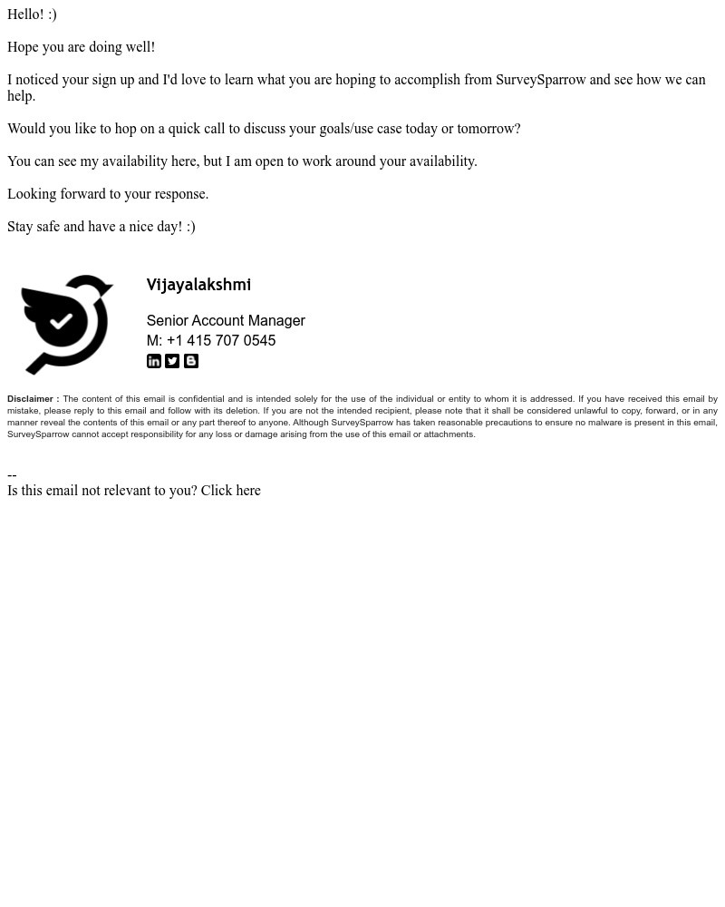 SurveySparrow - SurveySparrow || Introduction