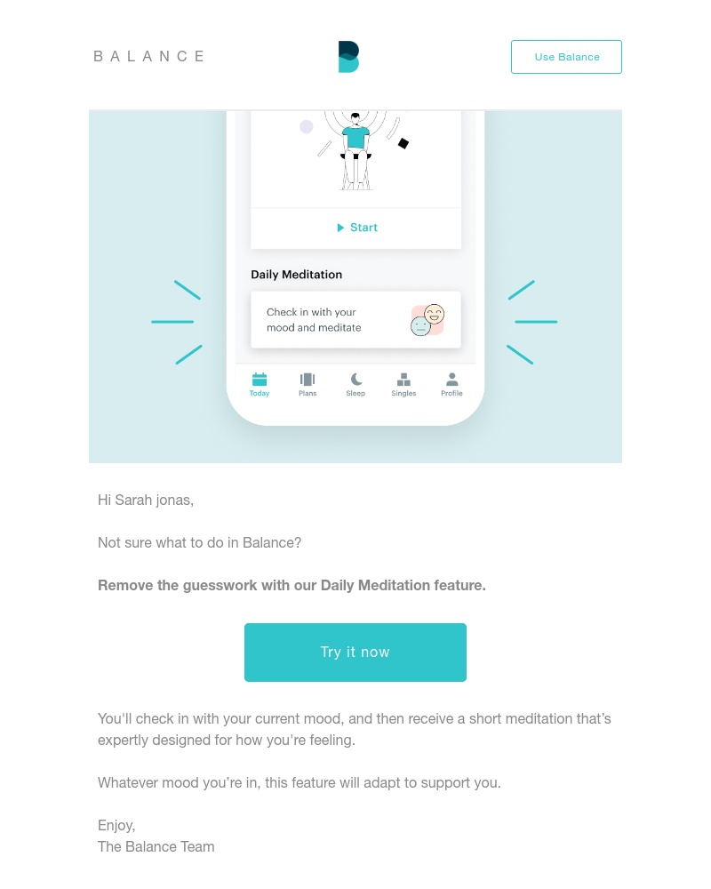 Balance - Not sure which meditation is right for you?