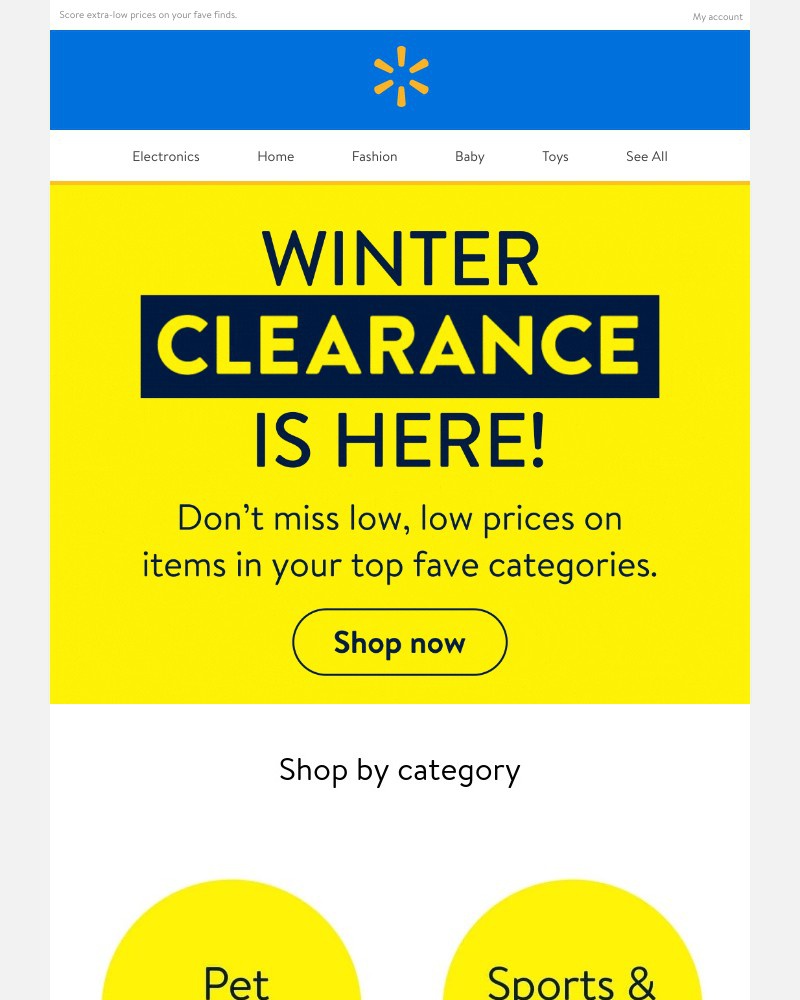 Walmart - π₯³ On now: CLEARANCE!