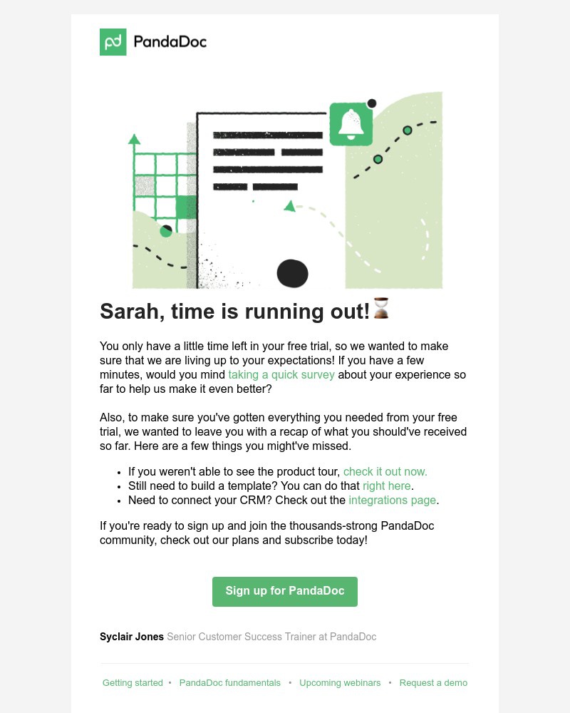 PandaDoc - ⌛Only a few days left of your trial!