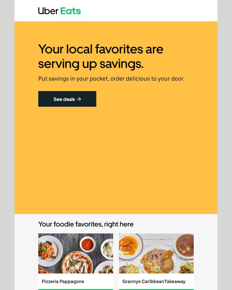 Uber Eats - Order delicious delivered for less.
