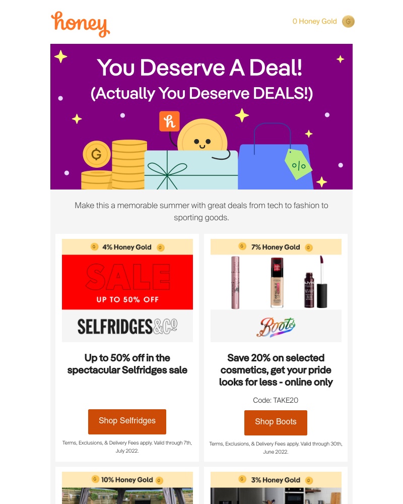 Honey - Our Deal Curators Have Been working Overtime 🕰️