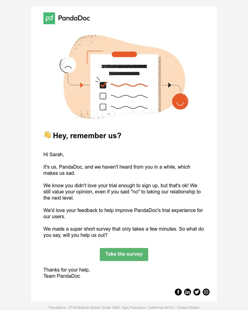 PandaDoc - Panda come back!