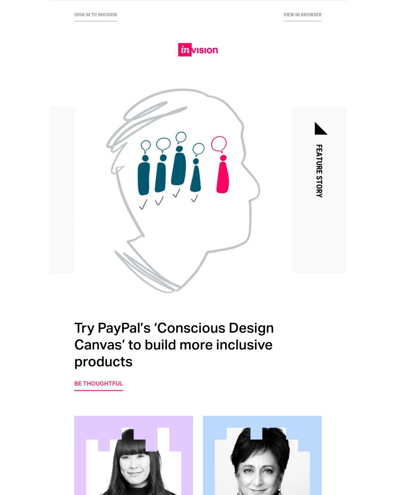 InVision - PayPal it forward