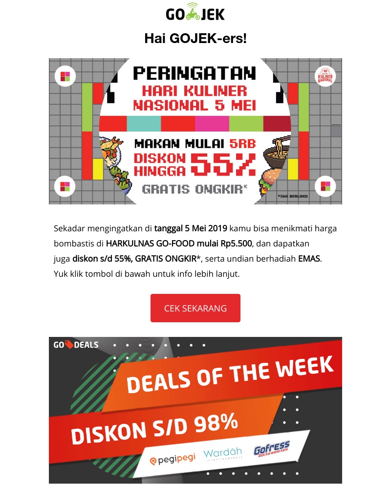 Go-Jek - Pengen hidup lebih hemat? Buruan cek di sini sebelum kamu nyesel!