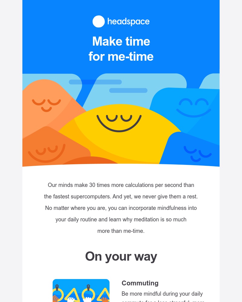 Headspace - Practice mindfulness wherever you are