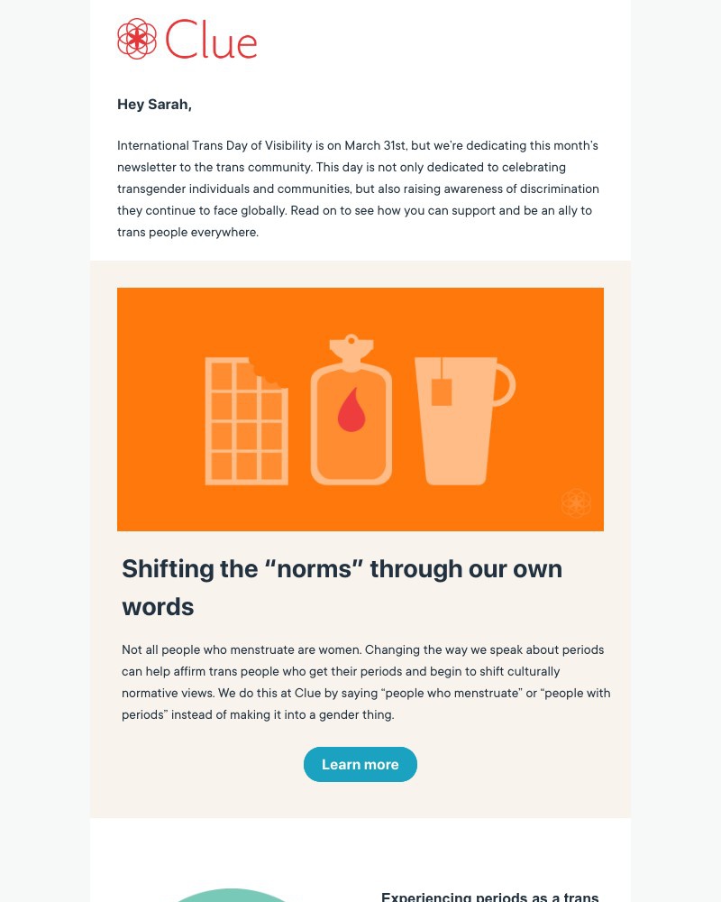 Clue - Providing visibility to the trans community