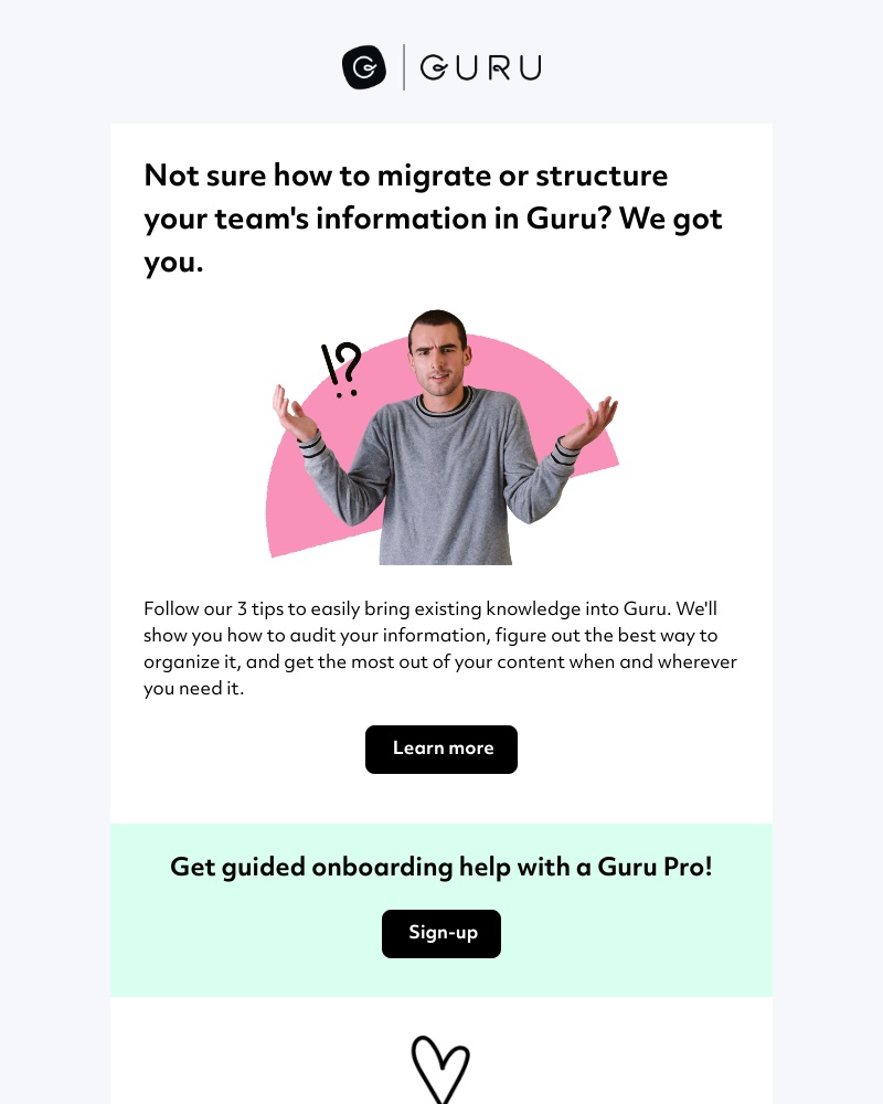 Guru - Quickly migrate your info to Guru with these 3 tips