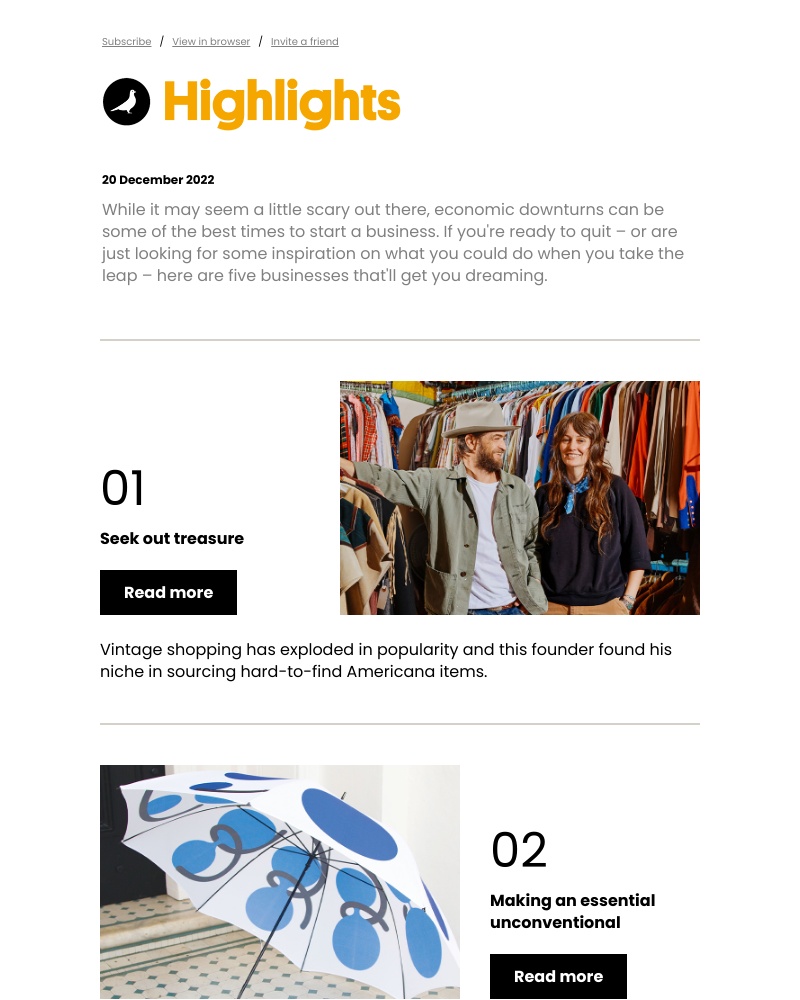 Mailchimp - Quit your job (and do this instead)