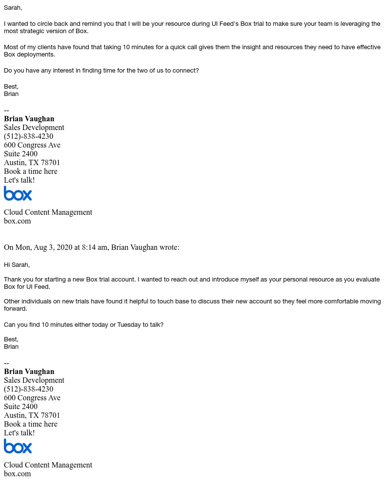 Box - Re: New Box Account?