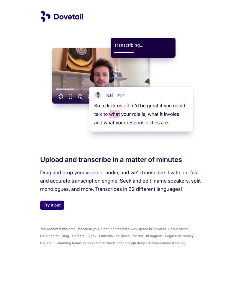 Dovetail - Ready to accelerate your analysis? ⚡️