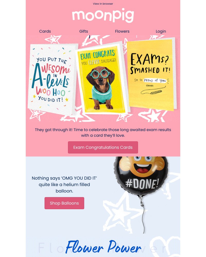 Moonpig - RESULTS ARE IN ππ